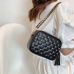 REBECCA Minkoff Quilted Studded Crossbody FabFitFun NEW